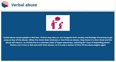 Adverse Childhood Experiences verbal abuse