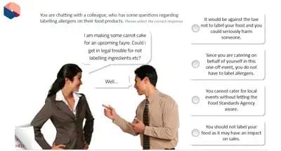 Allergen Awareness activity