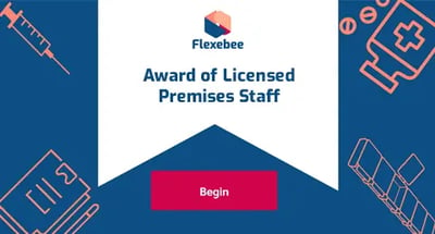 Award of Licensed Premises Staff course