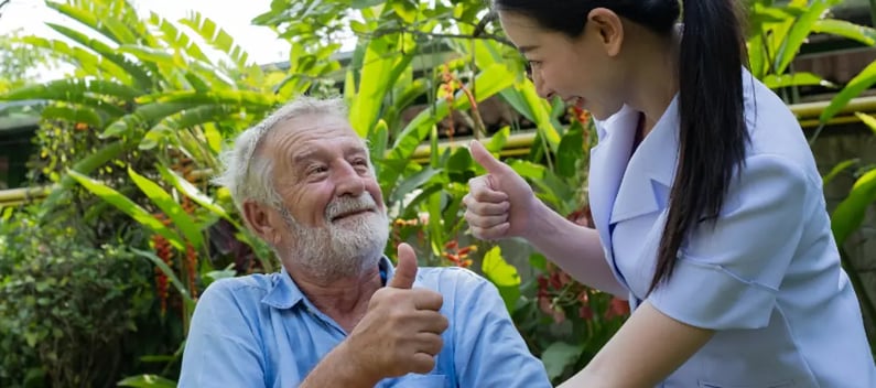 Carer acknowledging the patients argument