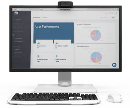 Computer Dashboard Mockup 500px