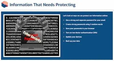 Cyber Security Awareness Info