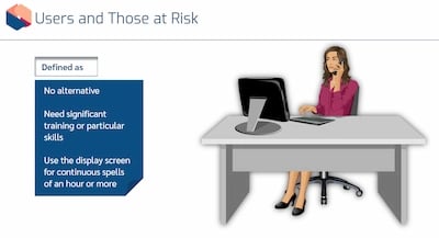 Display Screen Equipment Awareness Risk