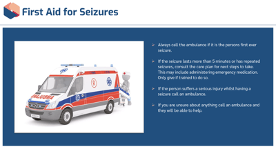 Epilepsy Awareness First Aid for Seizures