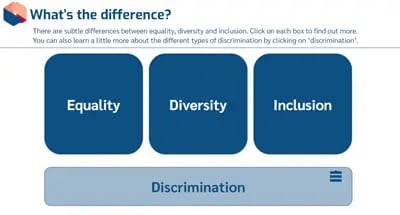 Equality and Diversity whats the difference