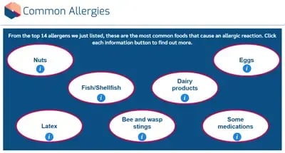 First Aid Essentials in Education common allergies