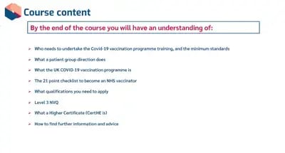 Highest Education Certificate objectives