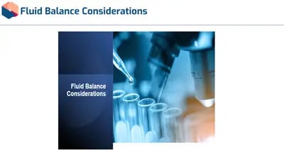 PEG Feeding Fluid Balance