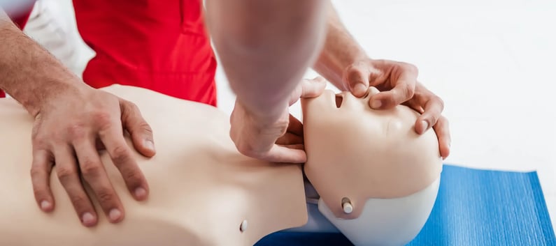 Rescue breaths during CPR