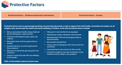 Safeguarding of Children and Young People Level 3 protective factors