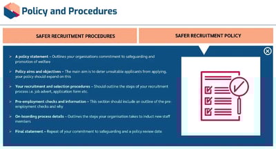 Safer Recruitment Policies and Procedures