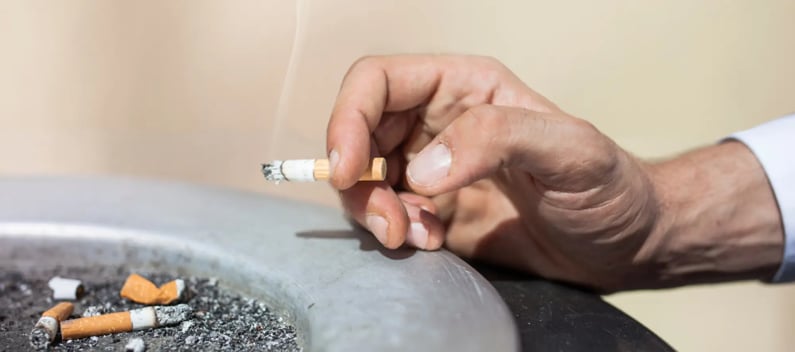 Smoking can be a care home fire safety risk