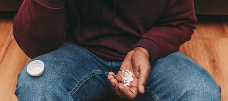 Overdose signs of self-harming