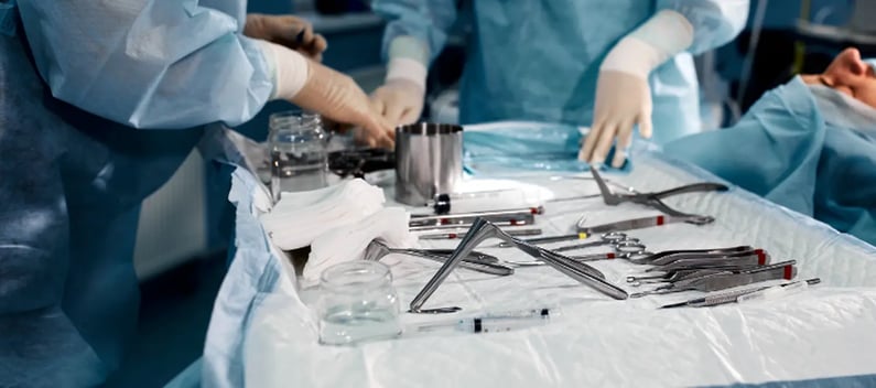 Venepuncture sterilise equipment
