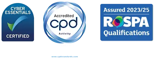 Wide accreditations logo strip White 2