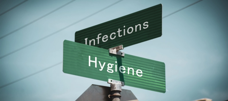 Infection rates and hygiene standards can be very closely linked