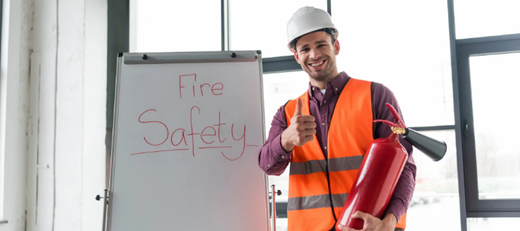 Fire safety training how to use a fire extinguisher