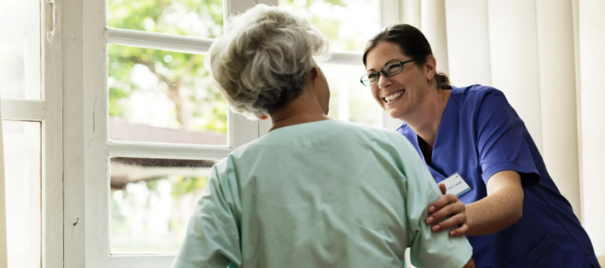 Building rapport with an elderly patient