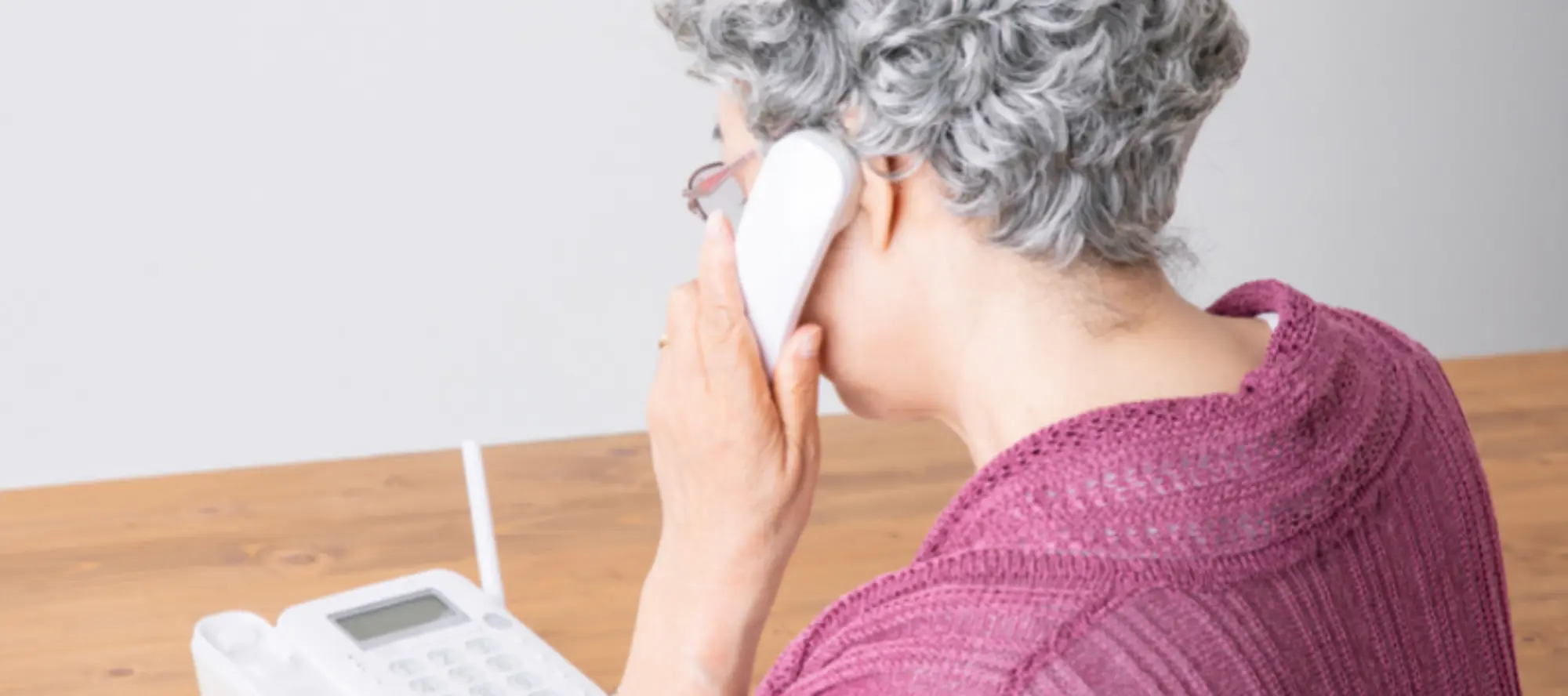Calling elderly patient about medication